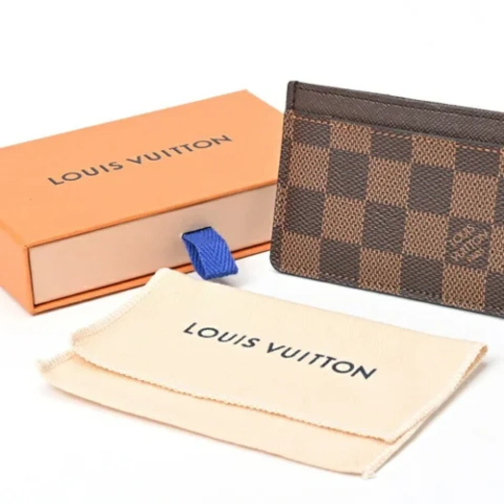Louis Vuitton Vintage Pre-owned Canvas key-holders Brown Dames