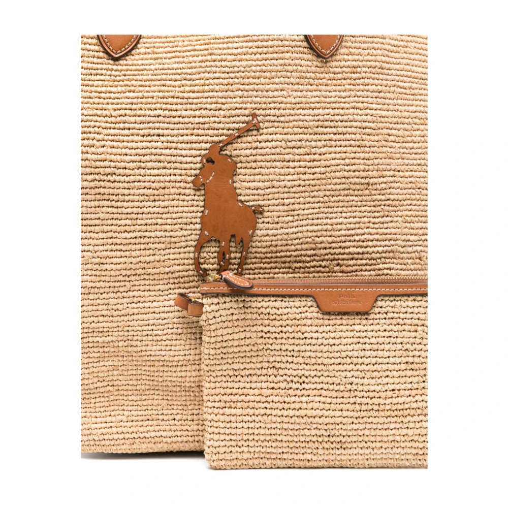 Polo Ralph Lauren Beige Handtas voor Vrouwen Beige Dames