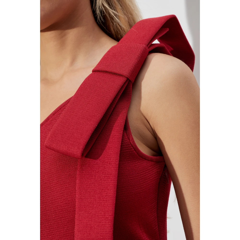 Cult Gaia Jurk Blendie Red Dames