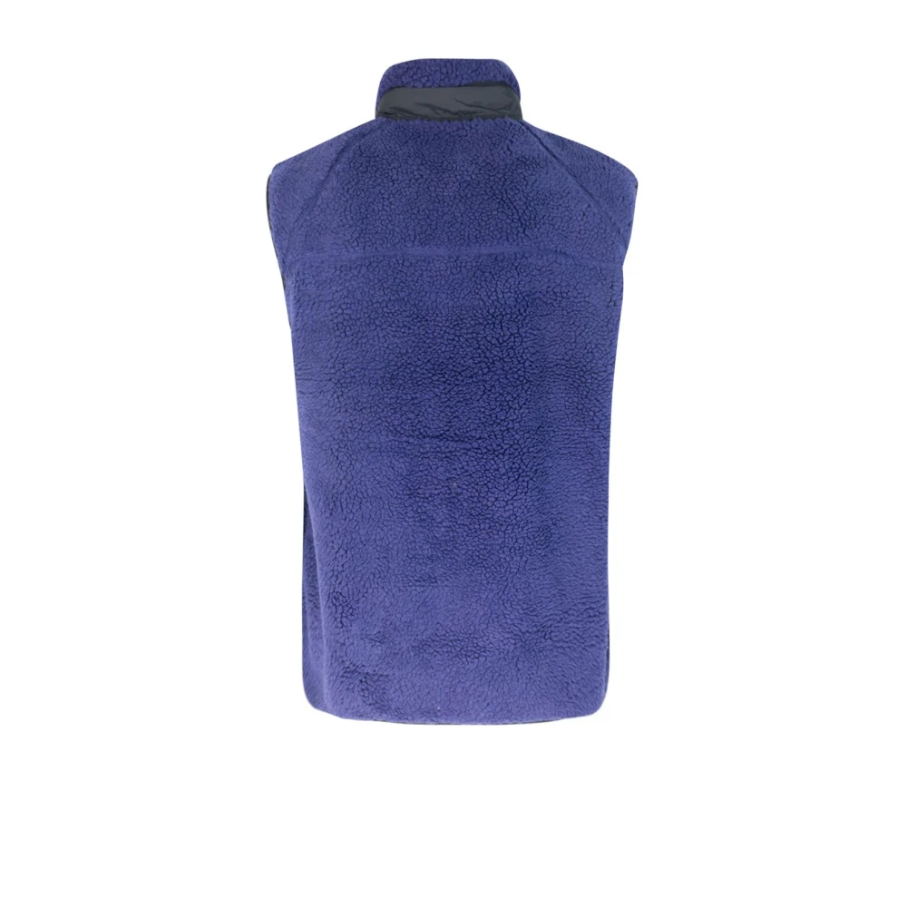 Carhartt WIP Blauwe Jassen Liner Vest Nylon Rits Blue Heren