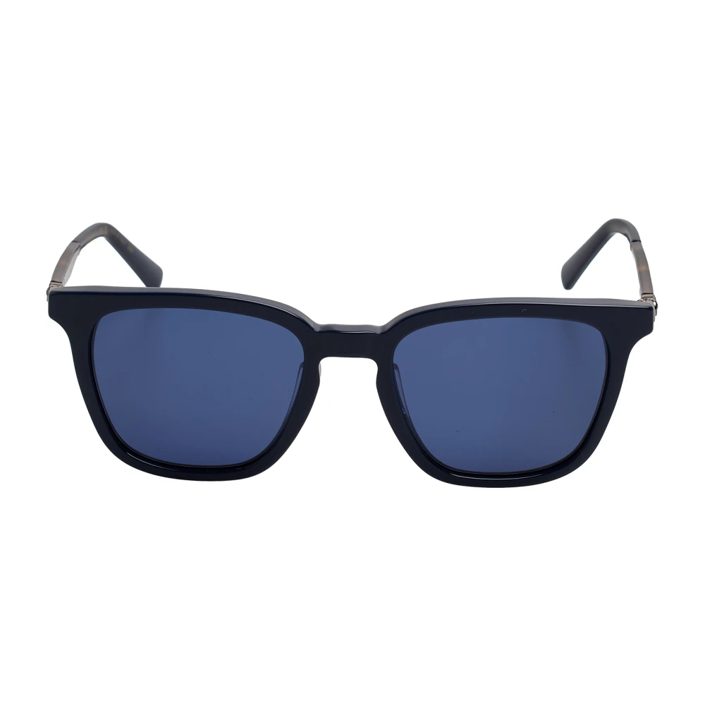 Ferragamo Men's Blue Sunglasses, One Size, Rectangular Acetate Sunglasses