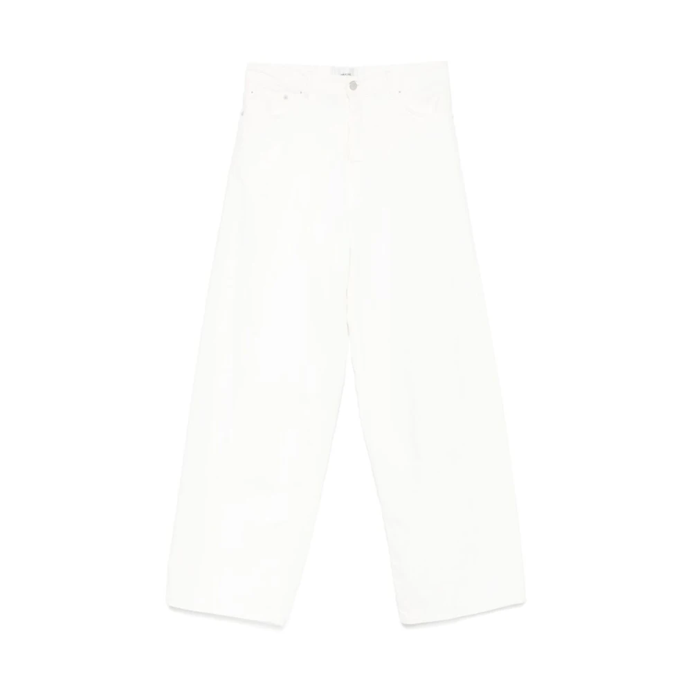Haikure Women's White Button Fly Jeans Classic Style W25