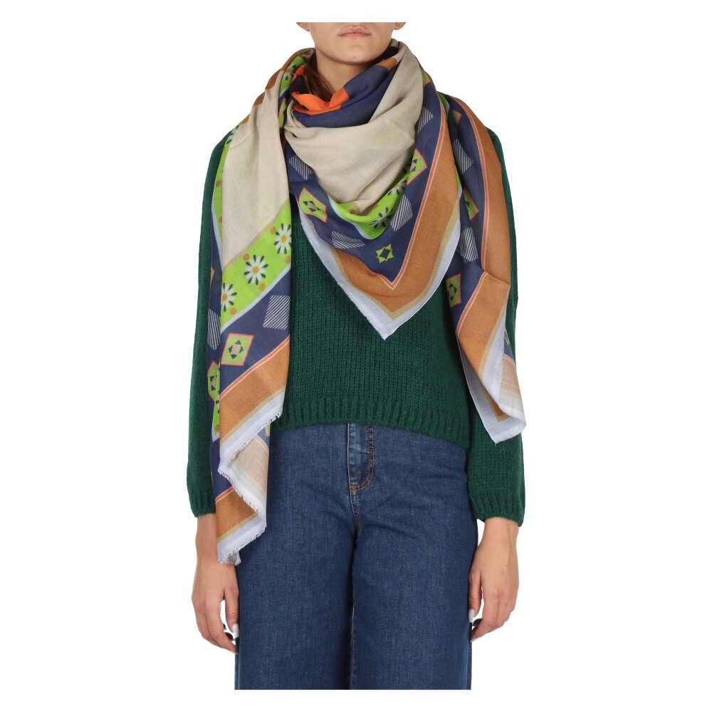 Square on sale wool scarf