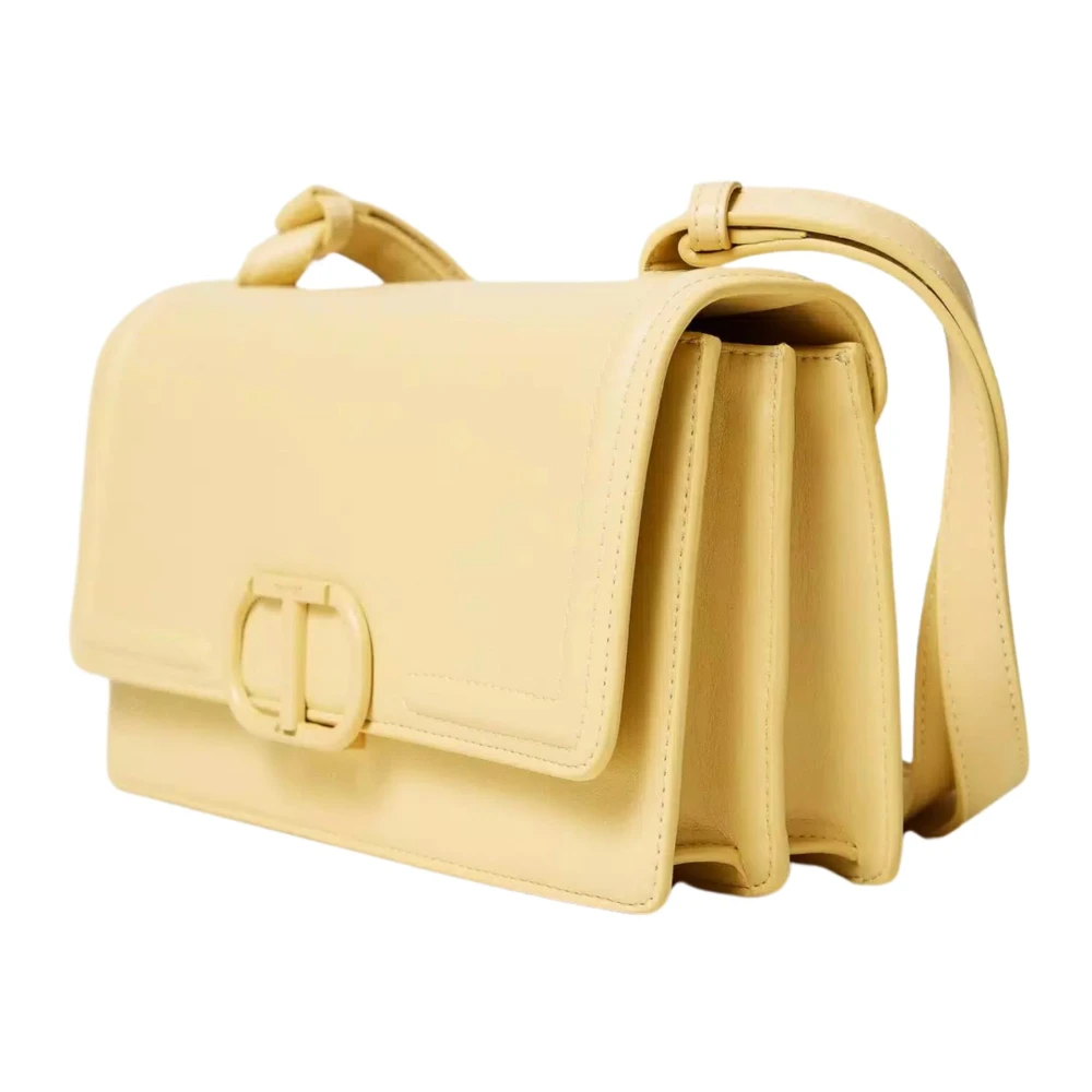 Twinset Gele Crossbody Tas 'Brera' Yellow Dames