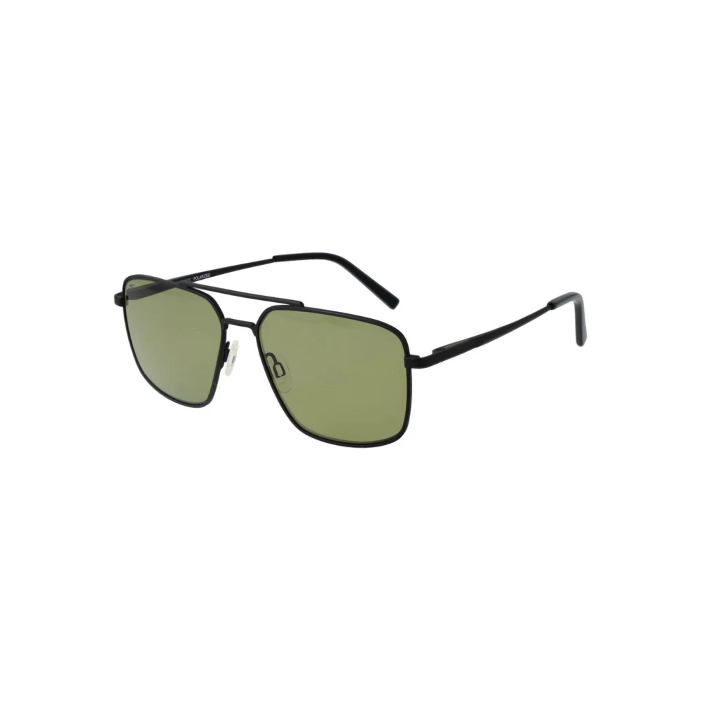 Serengeti Men's Black Aviator Sunglasses With Photochromatic Lenses