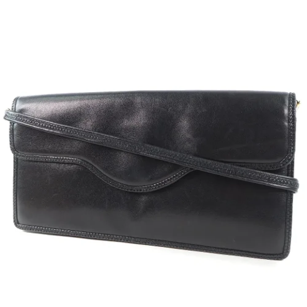 Bally Pre-owned Leather shoulder-bags Black Dames