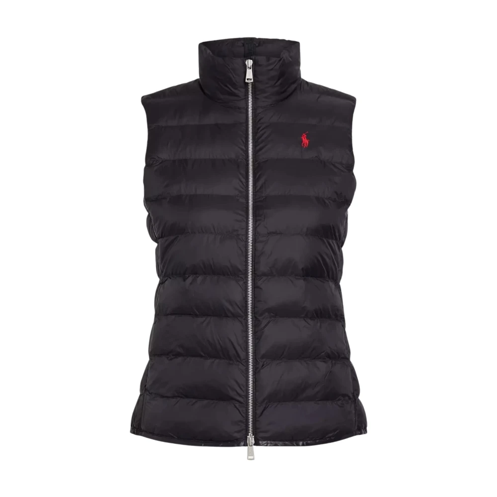 Ralph Lauren Zwart Gewatteerd Vest Black Dames
