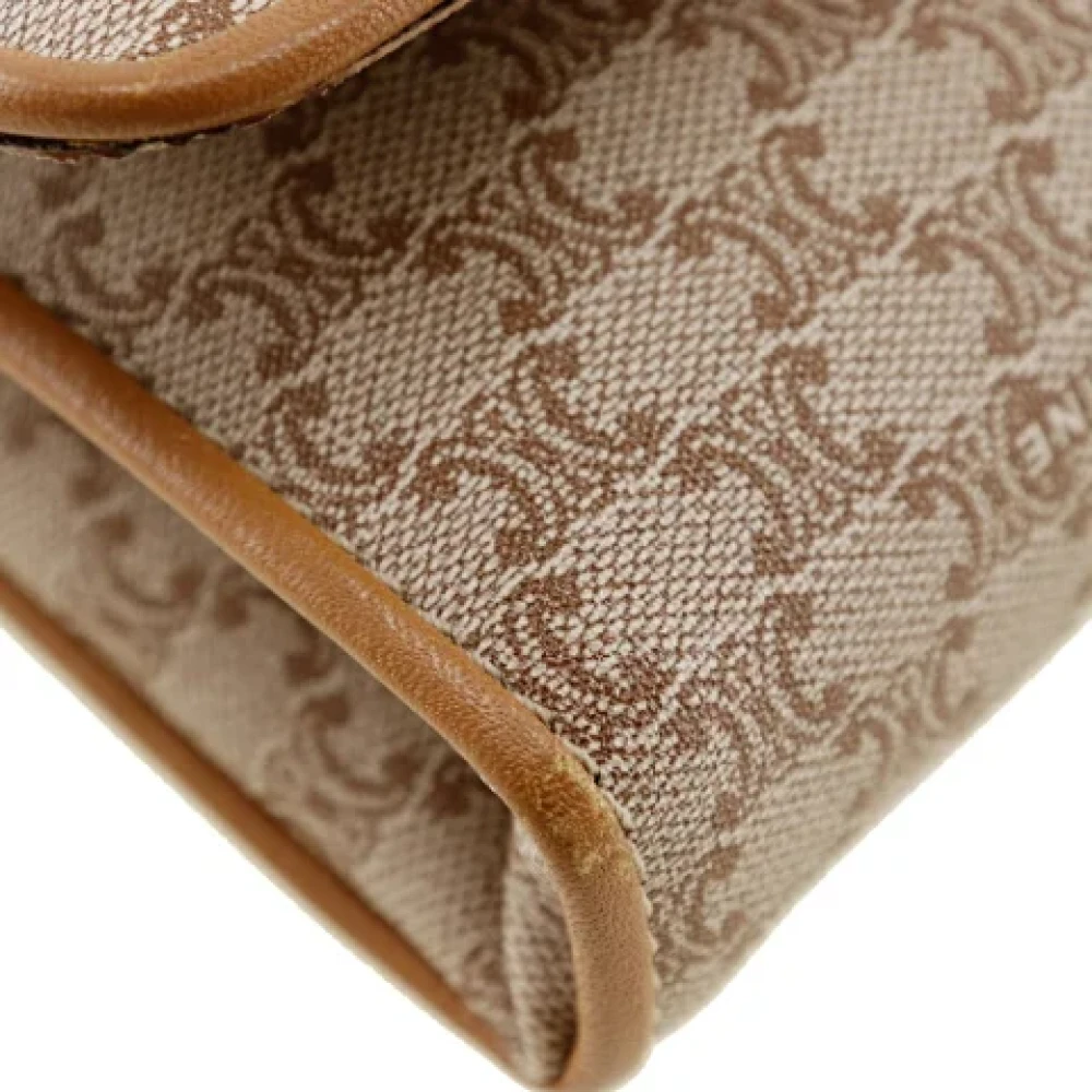 Celine Vintage Pre-owned Canvas celine-bags Beige Dames