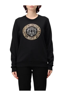 Grafiskt Tryck Crew Neck Sweatshirt