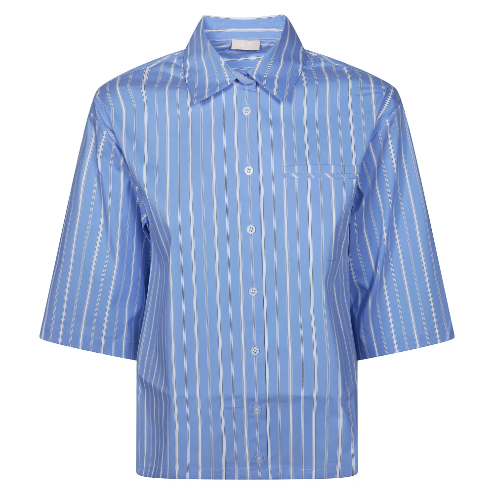 Liu Jo Women's Multicolor Shirts, M, Camicia Ts Ml