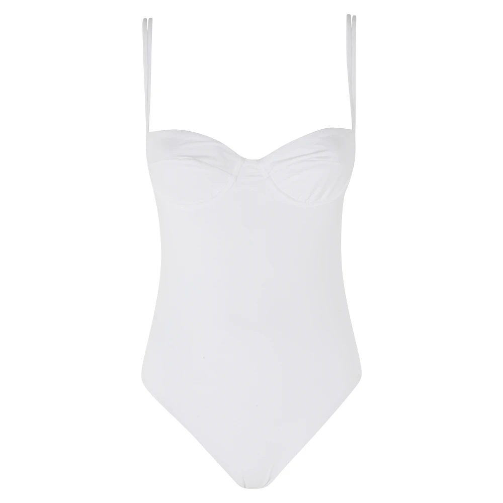 Federica Tosi Donna Bianco - Costume Intero Balconette - Swimwear - M