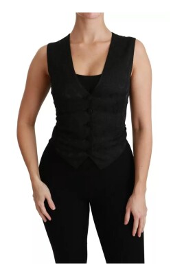 black-lace-waistcoat-slim-vest-top