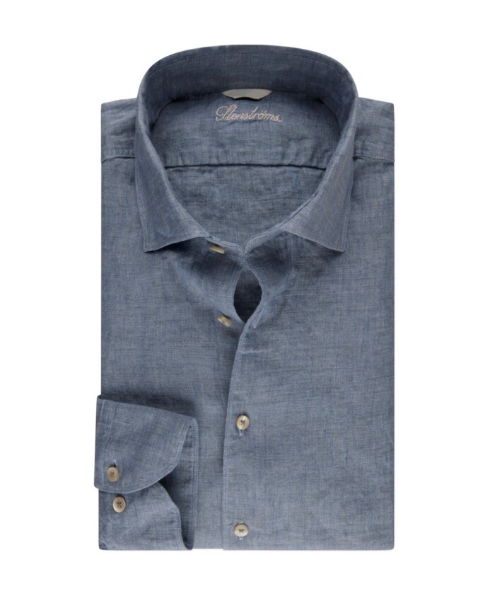 chemise-en-lin-bleu