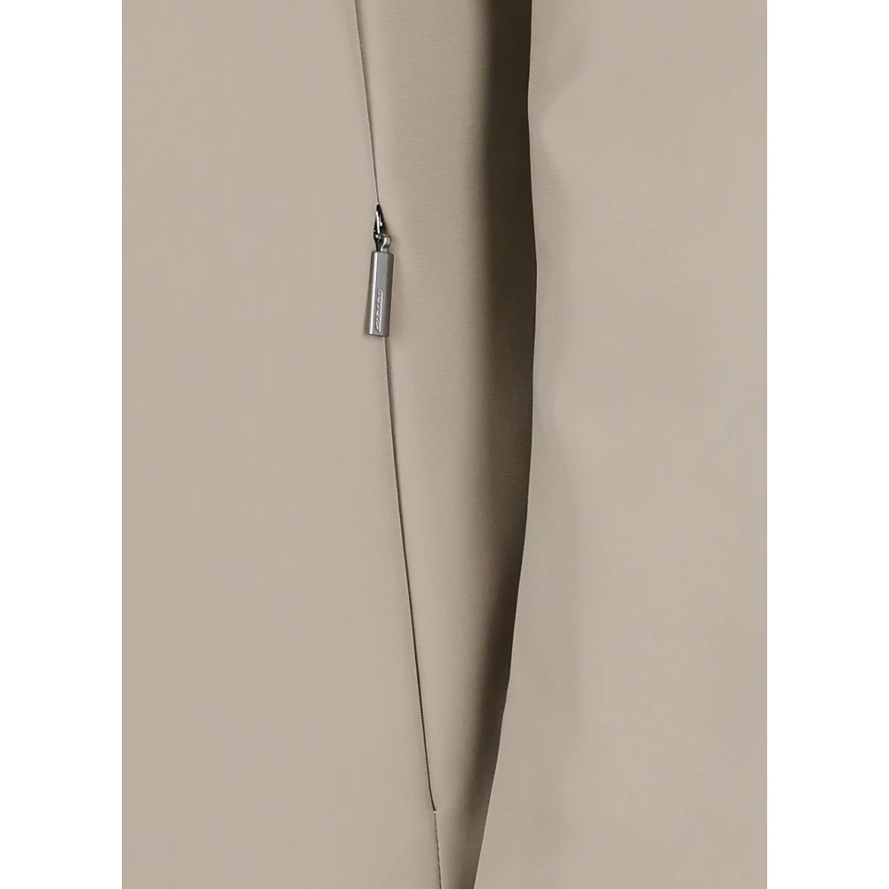 RRD Beige Gewatteerde Jas met Bont Capuchon Beige Dames