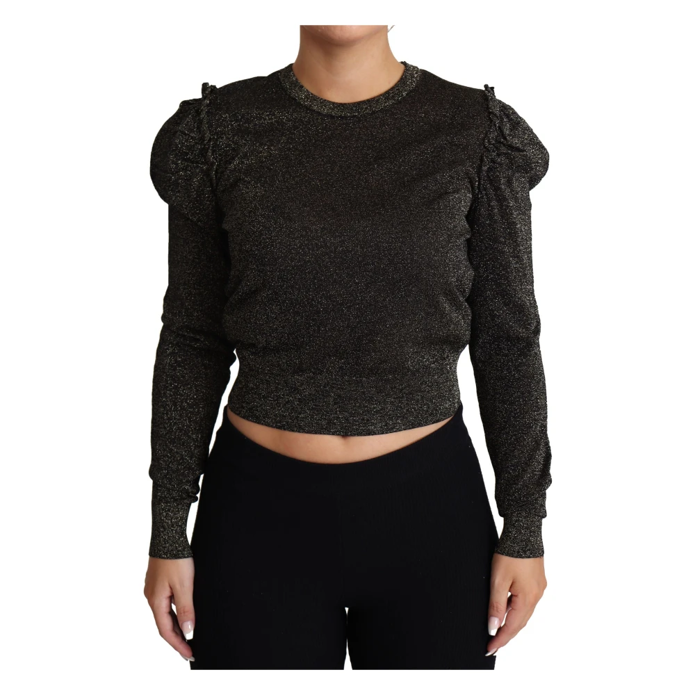 Dolce & Gabbana Damen Schwarz Strickwaren, K, Xsgröße: