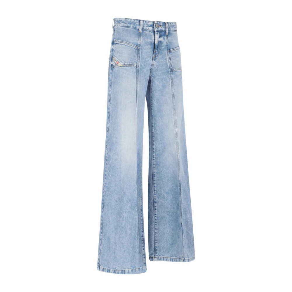 Diesel Blauwe Spijkerbroek Blue Dames
