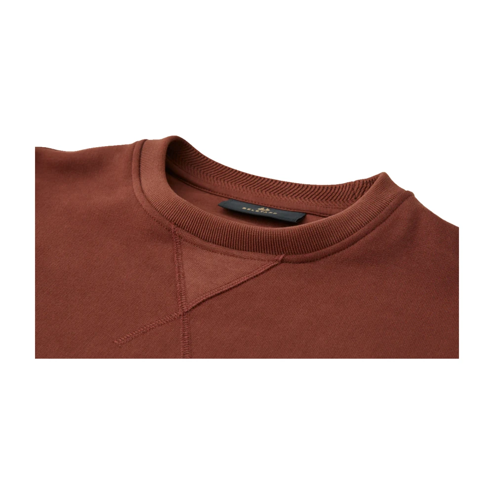 Belstaff Klassiek Logo Sweatshirt Brown Heren