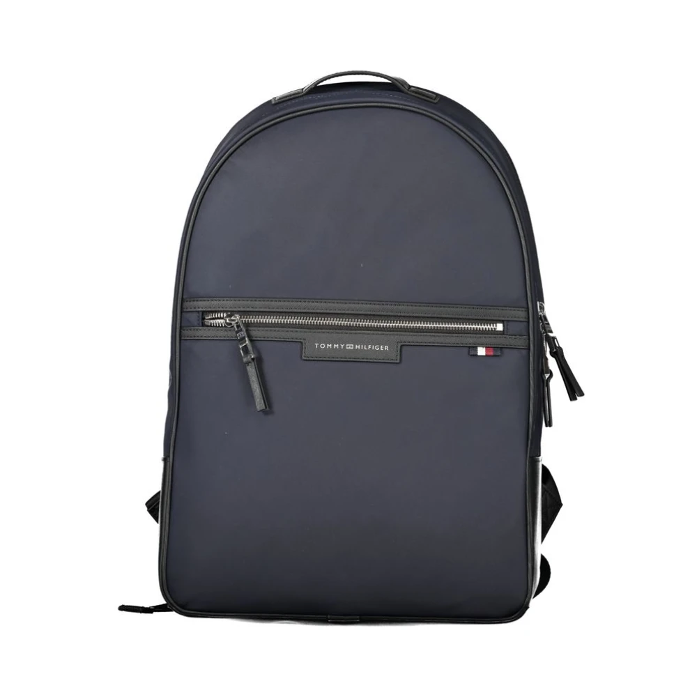 Tommy Hilfiger Blauwe Polyester Rugzak voor Mannen Blue Heren