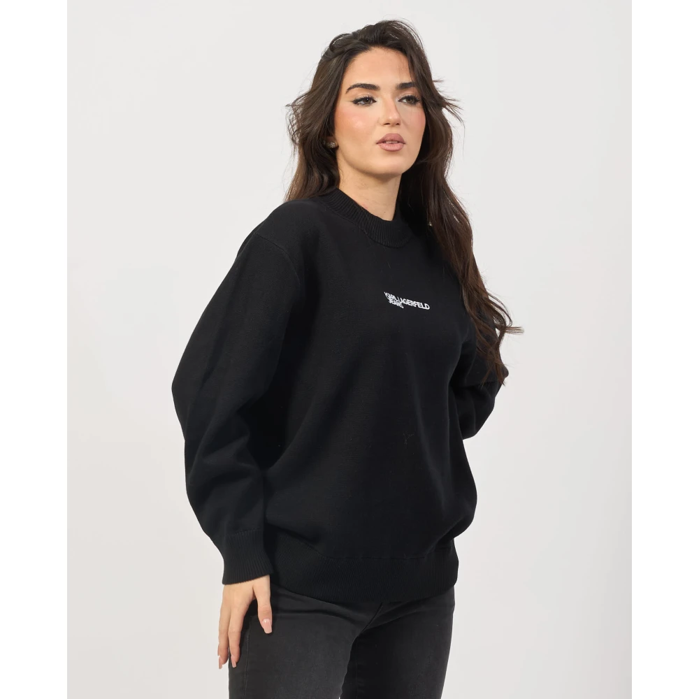 Karl Lagerfeld Truien Zwart Black Dames