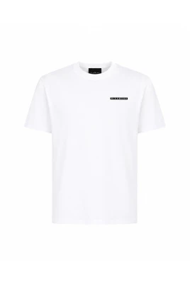 Regular T-shirt med kontrasterande logotyp