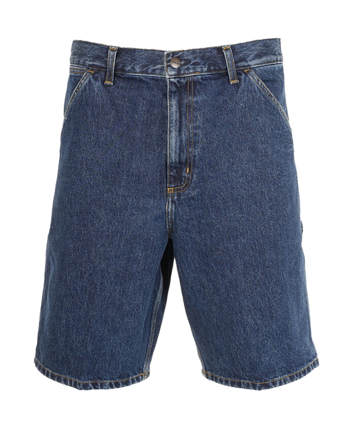 short-en-jean-bleu