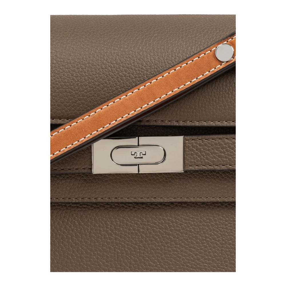 TORY BURCH Schoudertas Lee Radziwill Brown Dames