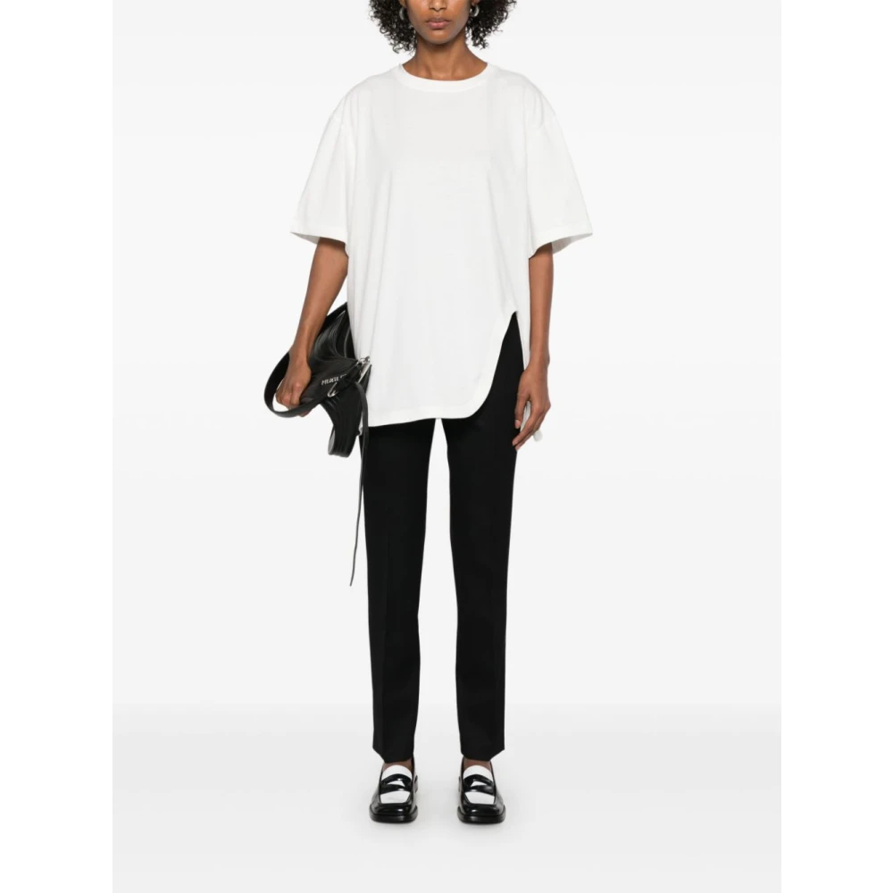 The Attico Witte T-shirts en Polos White Dames