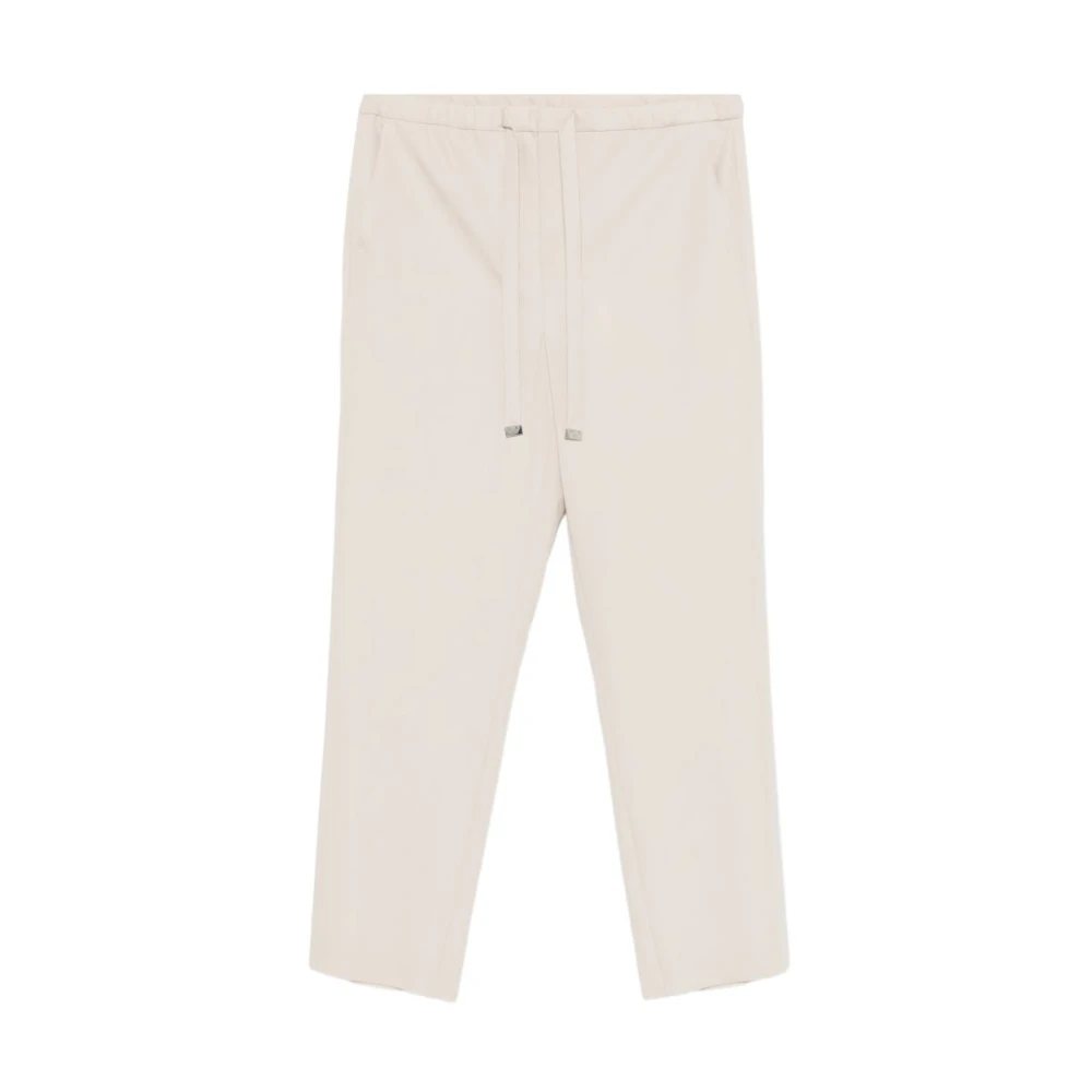 Max Mara Women's Beige Pantalone Argenta - Straight Trousers - S - Trousers