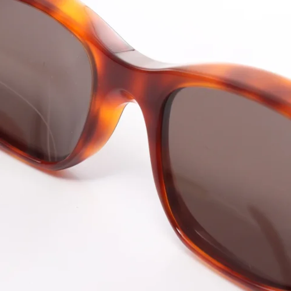 Bvlgari Vintage Pre-owned Plastic sunglasses Brown Heren
