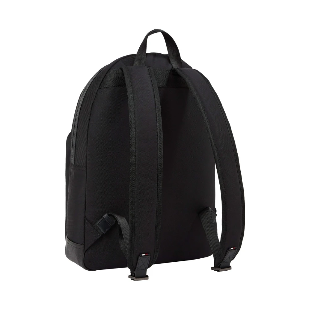 Tommy Hilfiger Zwarte Casual Rugzak voor Mannen Black Heren