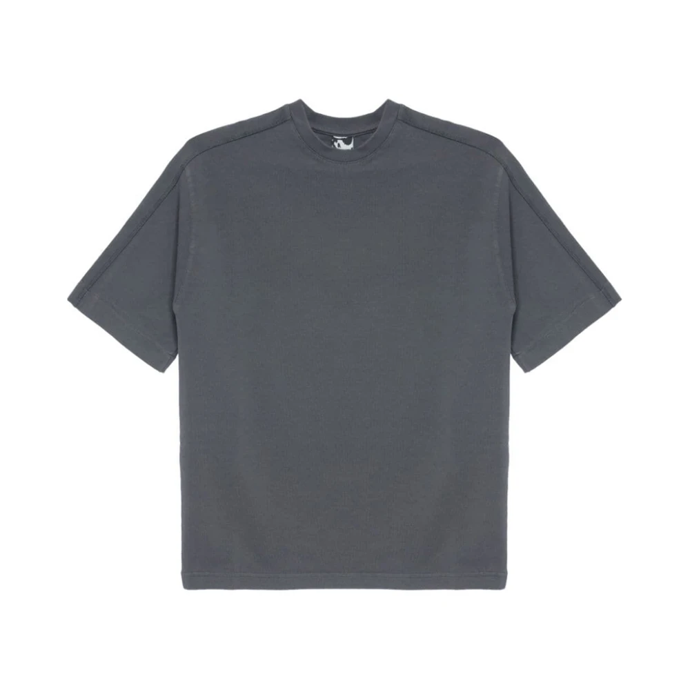 Gr10K Korte mouwen Overlock T-shirt Duifbruin Gray Heren