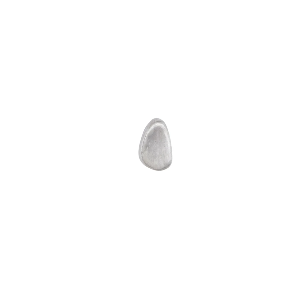 Cortana Gray Earrings, Female, One Size, Oval Press-Back Earring