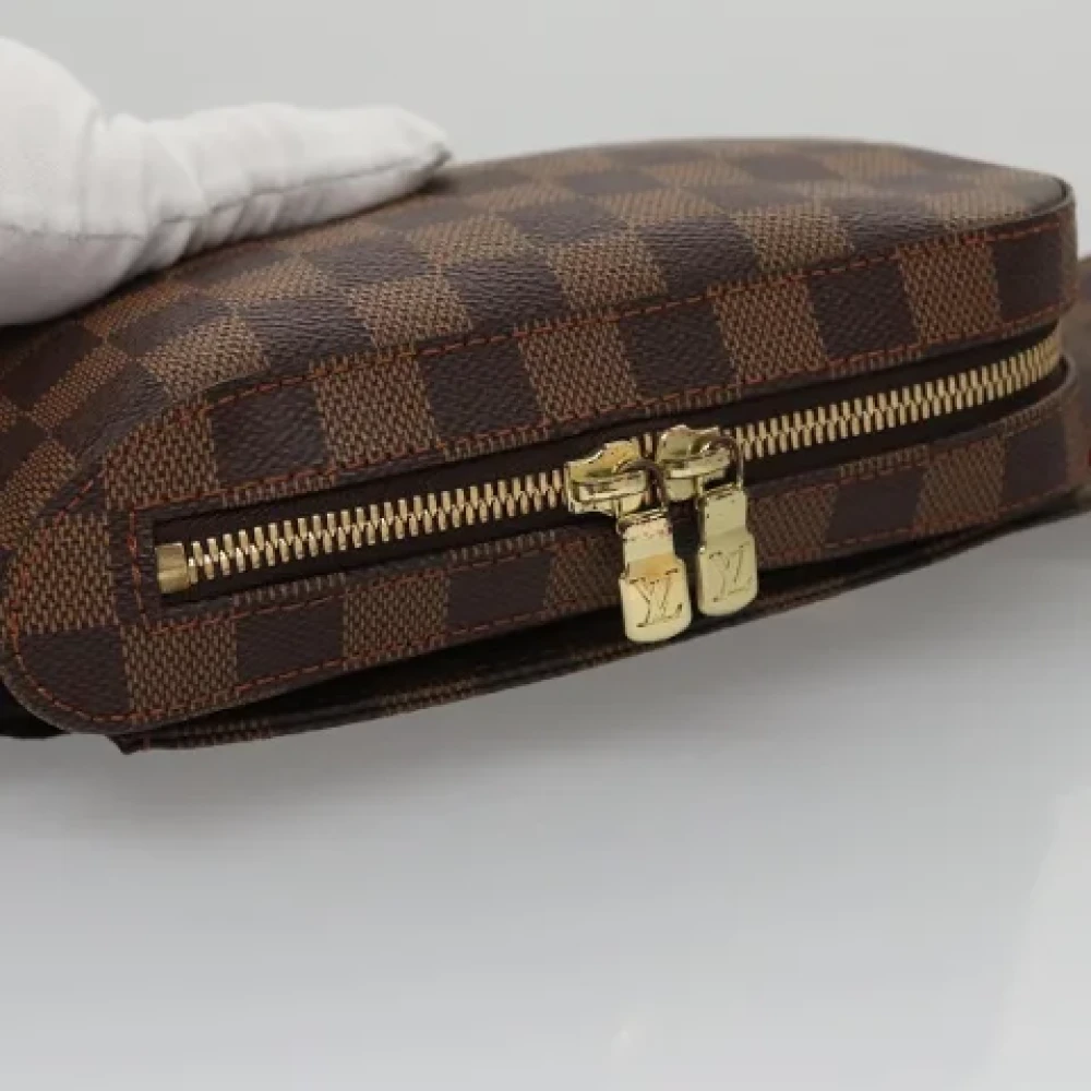 Louis Vuitton Vintage Pre-owned Canvas shoulder-bags Brown Dames