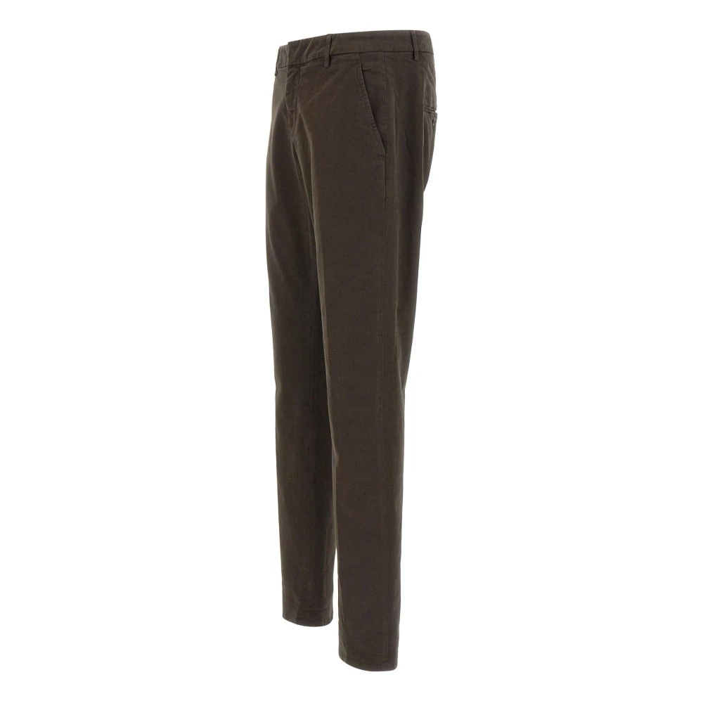 Dondup Bruine Broek Stijlvol Brown Heren