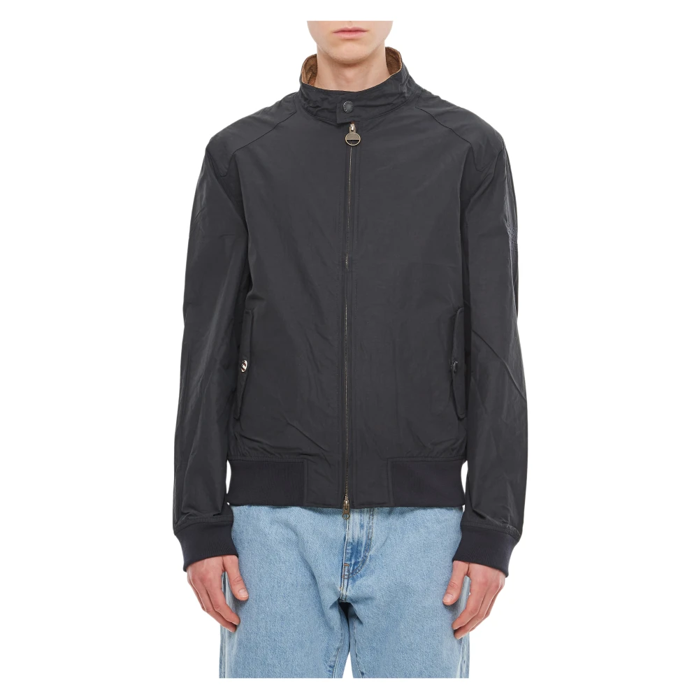 Barbour Men's Blue Light Jackets, L, Light Jacket