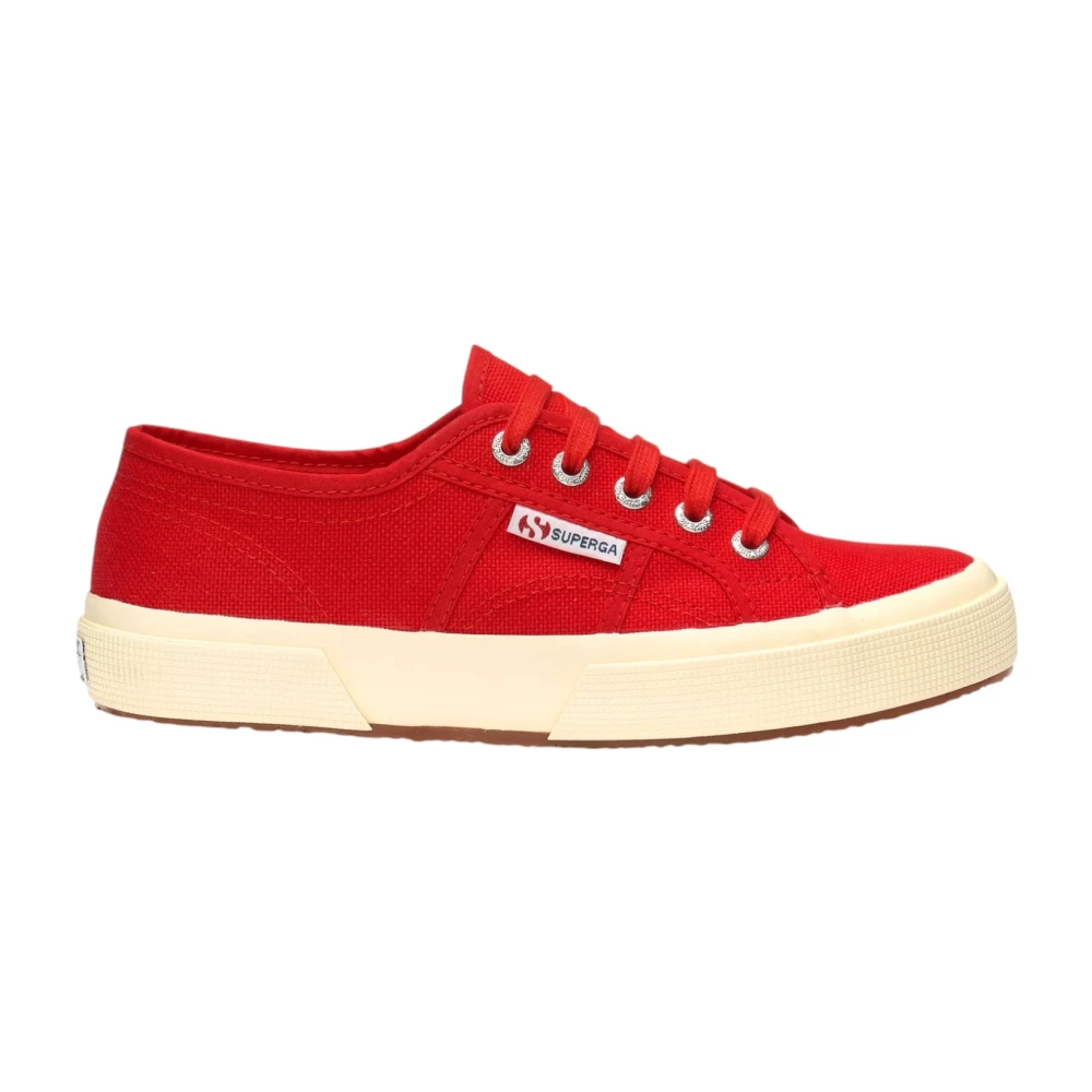 Superga Red Classic Trainers - Female - Sneakers - Red - 3 Uk - Shoes - Image 2