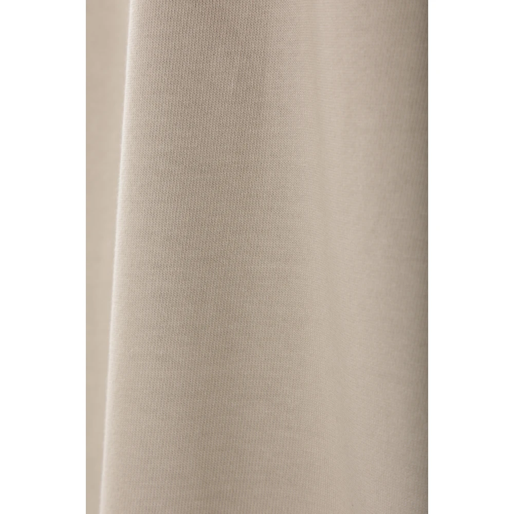 Rick Owens Beige Katoenen Oversized T-shirt Beige Heren
