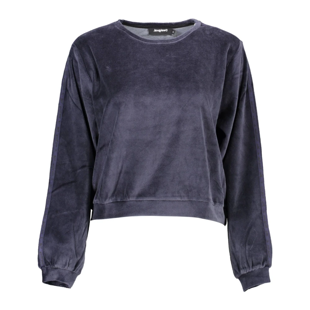 Desigual Donna Blu Felpe, M, New,