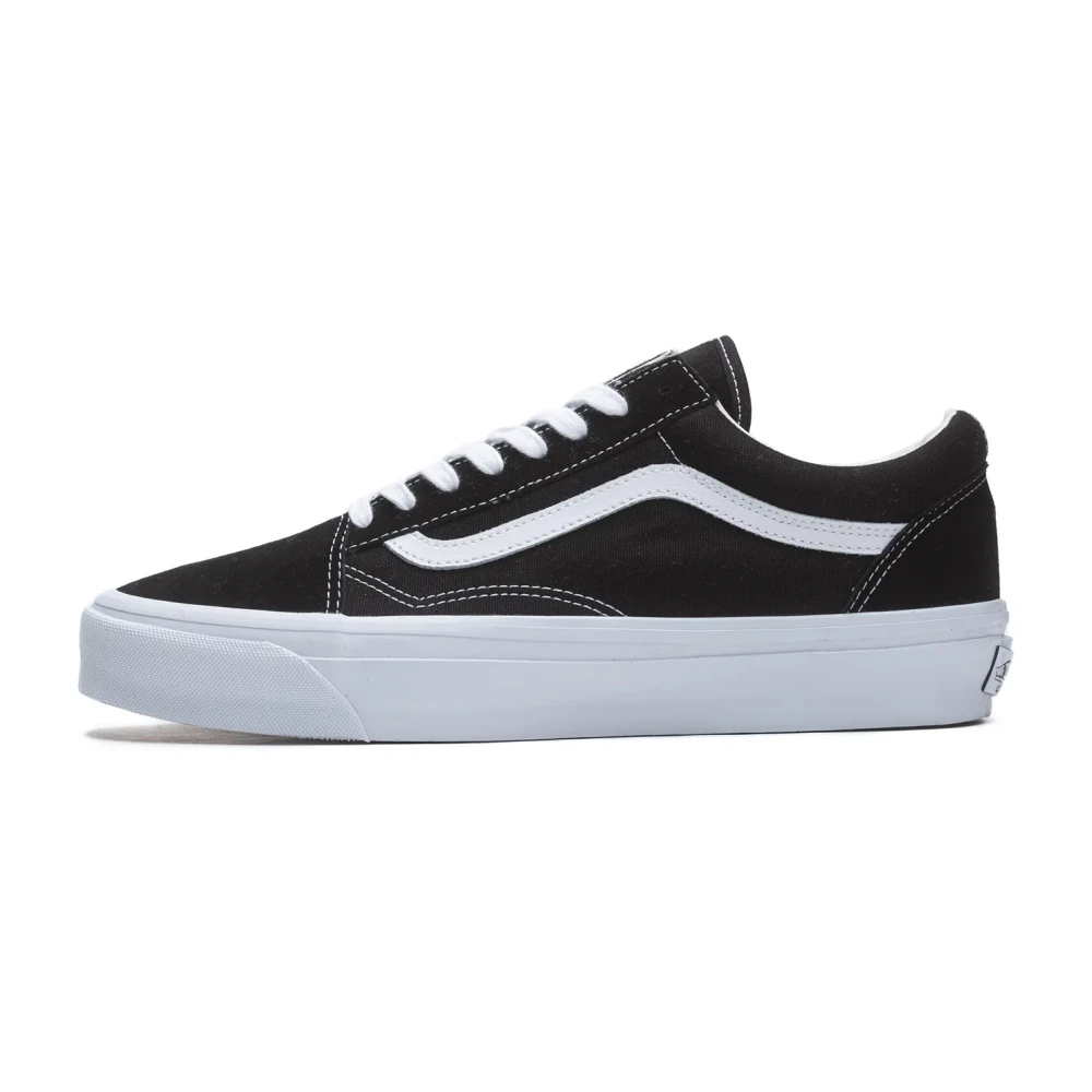 Vans Men's Black Sneakers, 7 Uk, Classic Old Skool Trainers