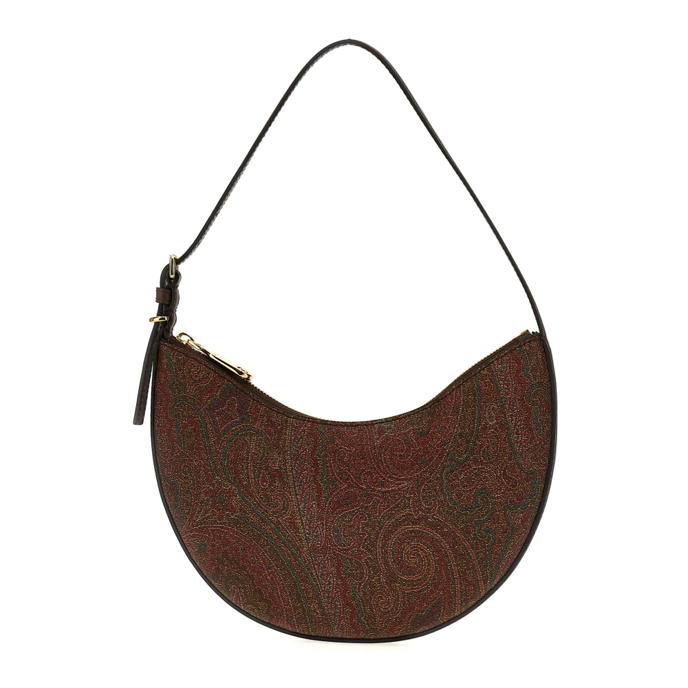 Etro Brown Small Essential Arnica Hobo Bag - Female - Shoulder Bags - One Size - Bags