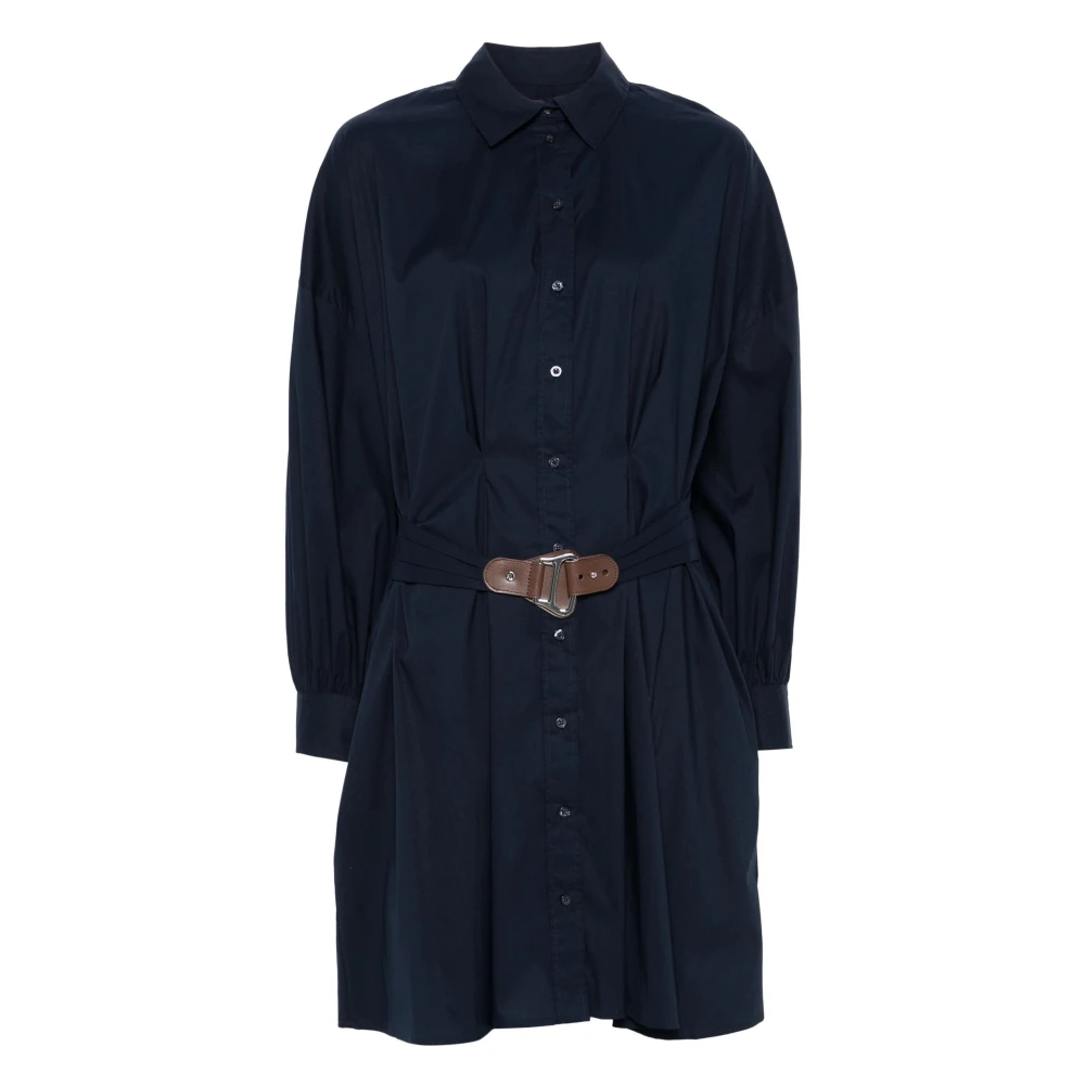 Ralph Lauren Azmera lange mouwen dagjurk Blue Dames