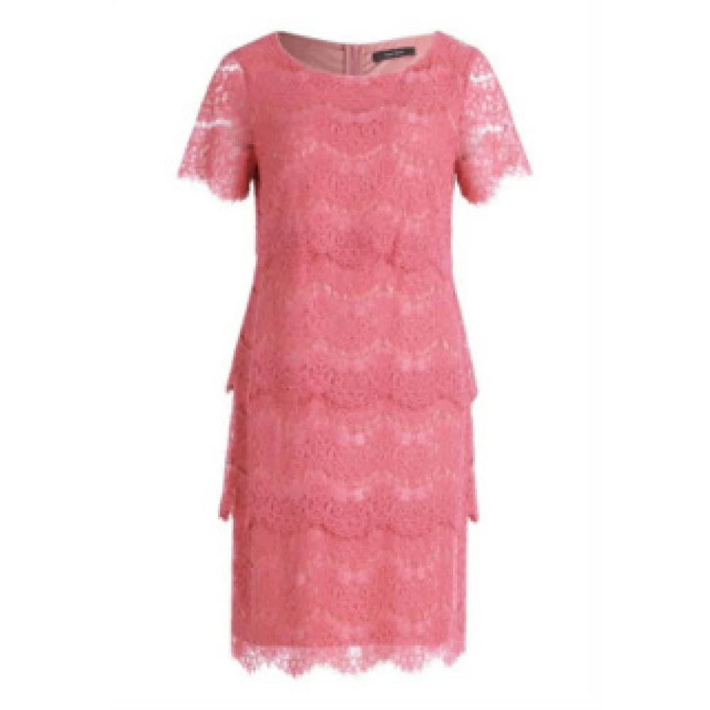 Vera Mont Roze Jurk Kort Pink Dames