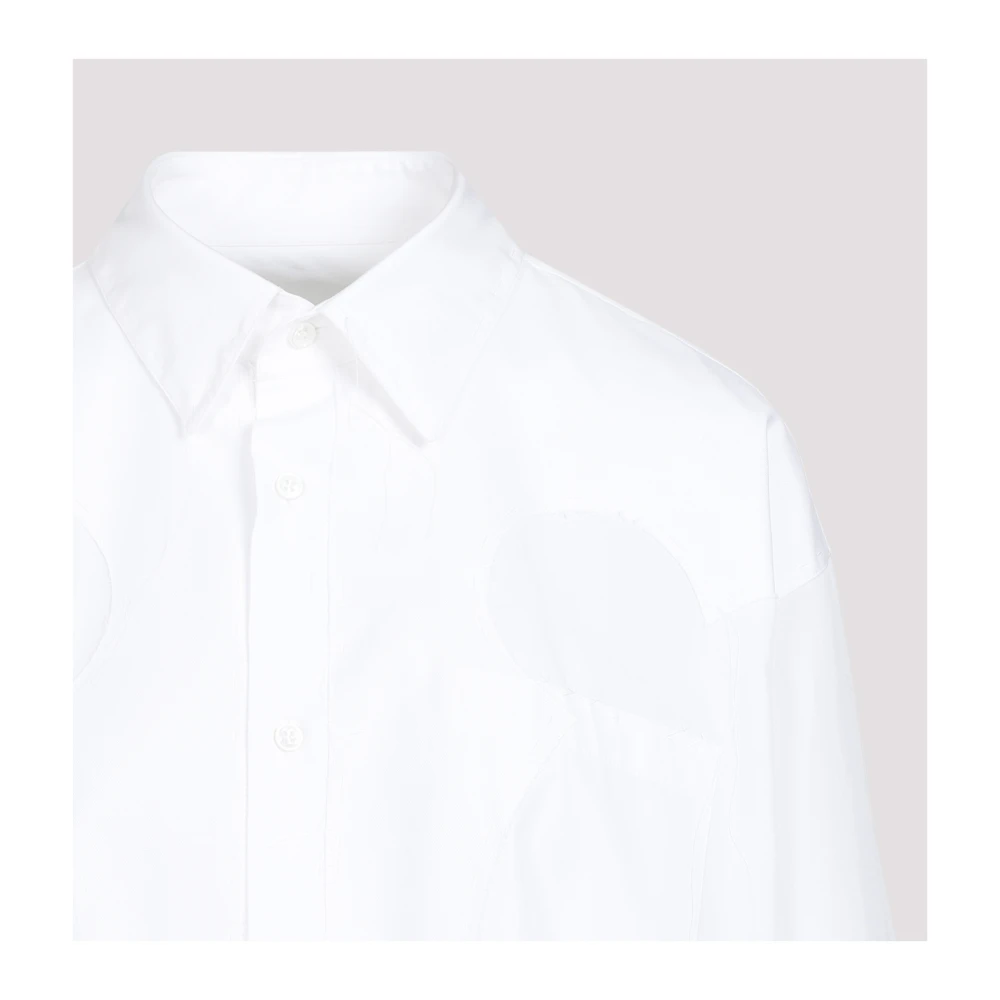Maison Margiela Optic Wit Overhemd White Dames