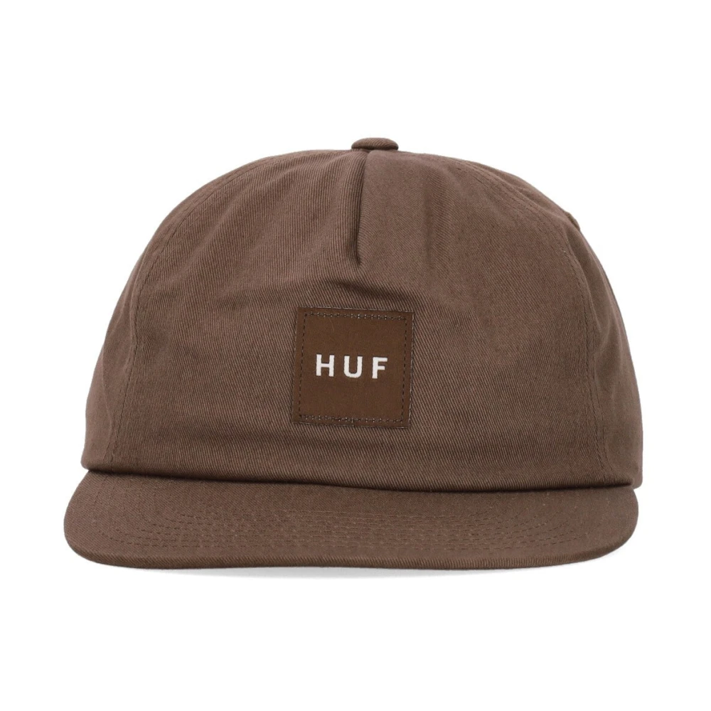 HUF Platte klep snapback pet set Beige Heren