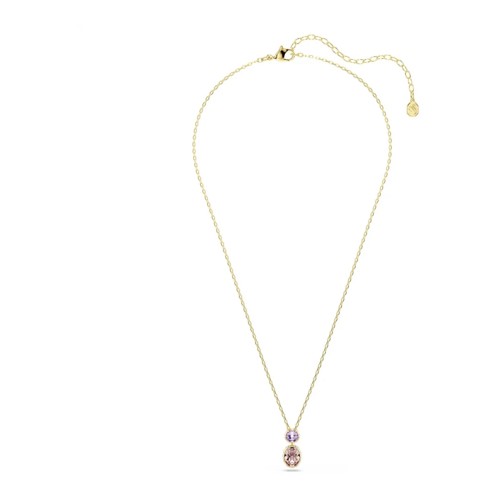Swarovski Donna Giallo Accessori, Taglia Unica, New,