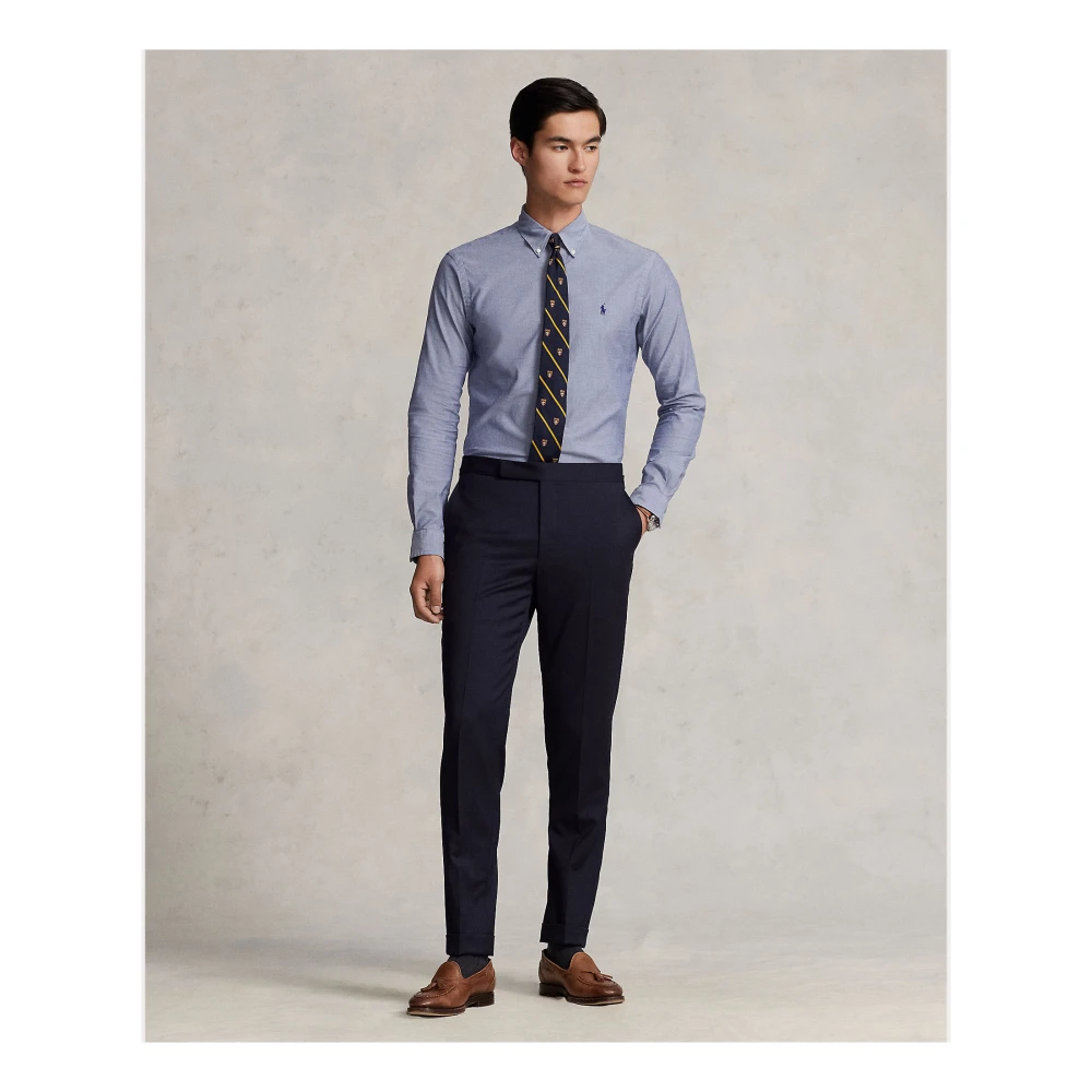 Ralph Lauren Klassiek Overhemd Blue Heren