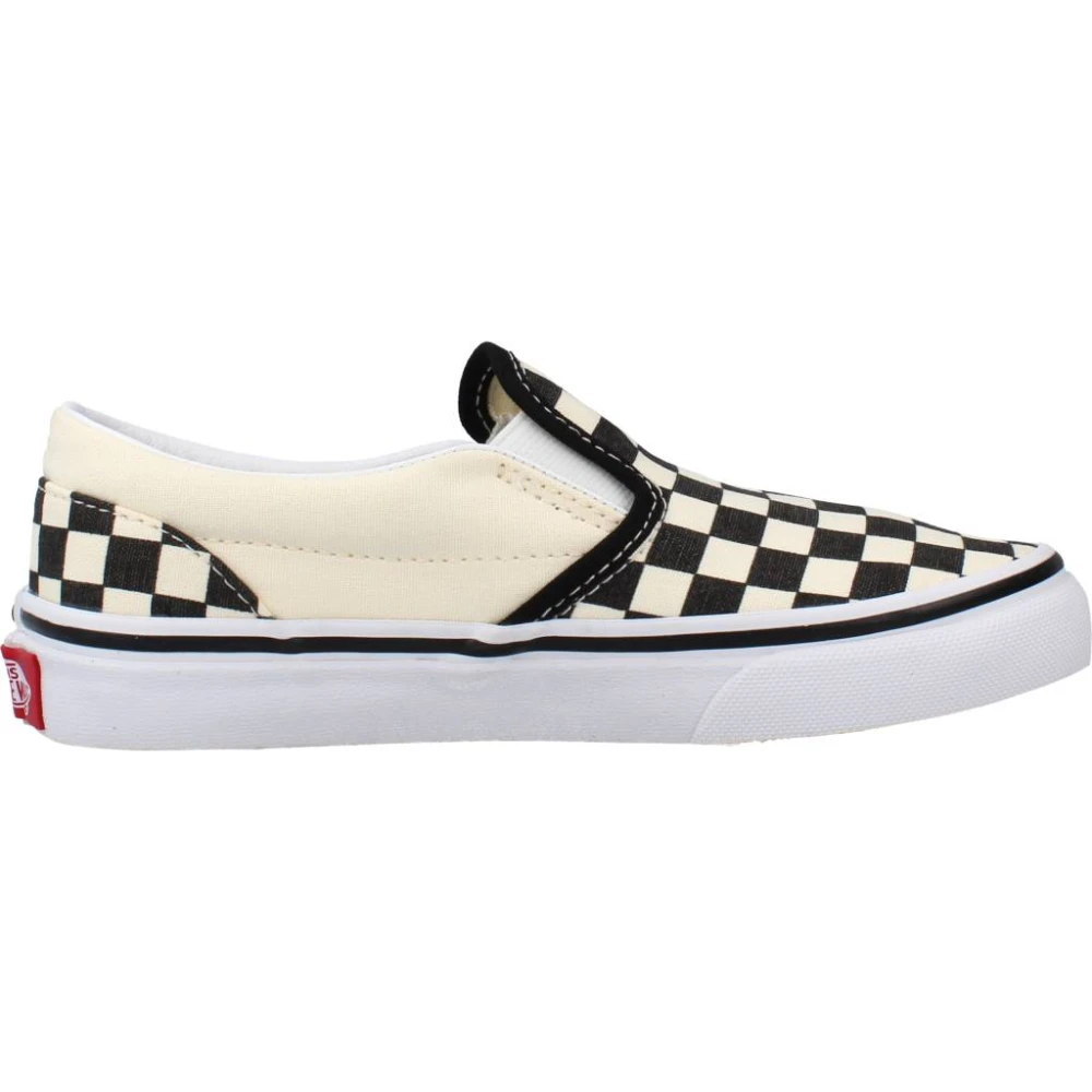 Vans Klassiska Slip-On Sneakers White, Pojke