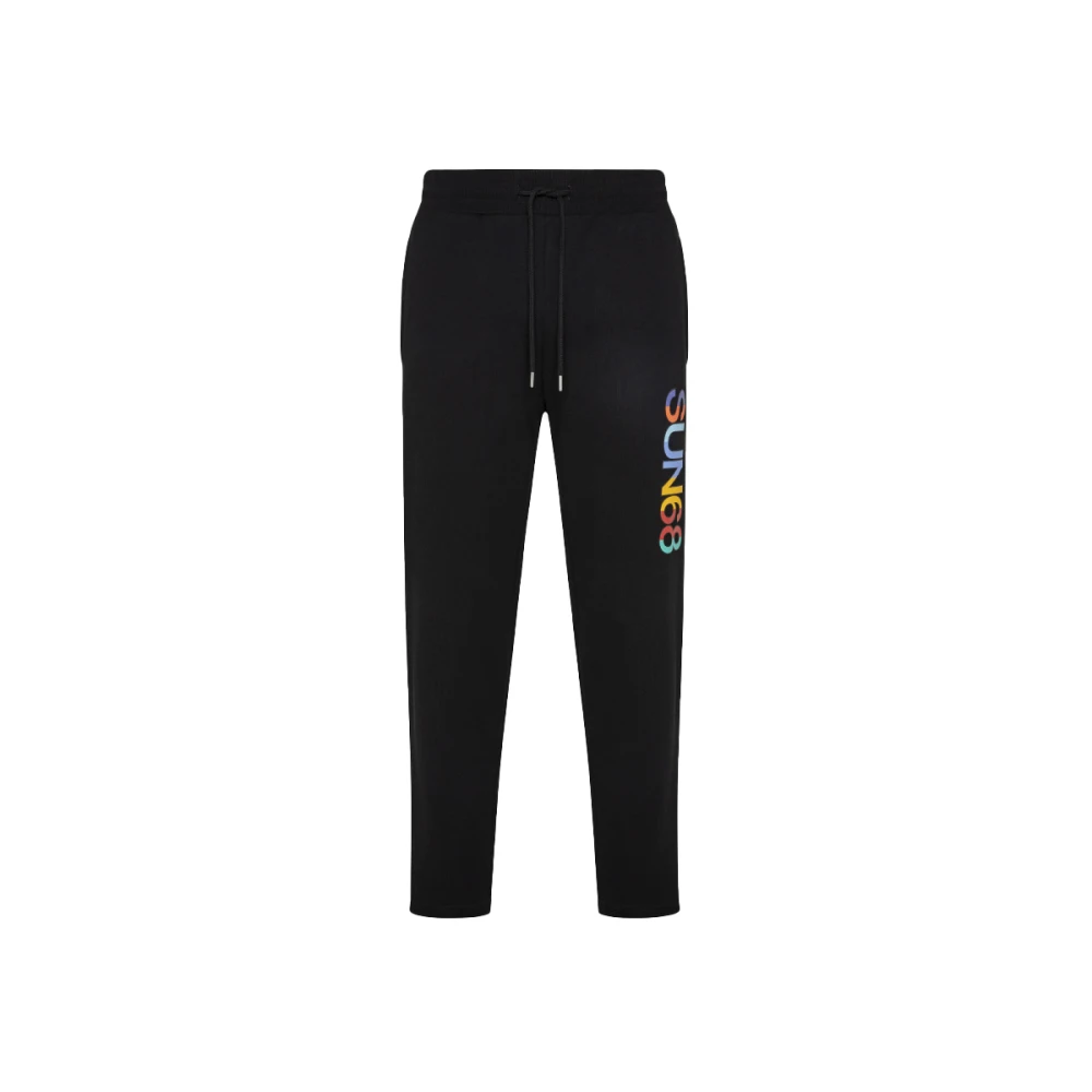 Sun68 Casual Trainingsbroek Black Heren