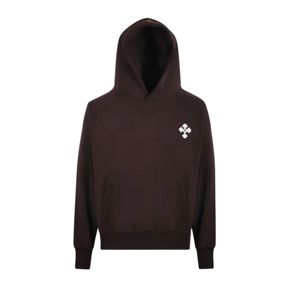 Barrow Men's Brown Hoodies, Xs, Hoodie