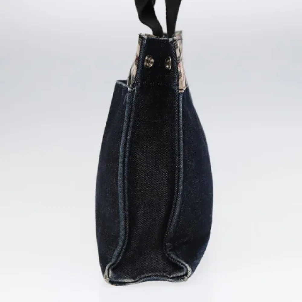 Burberry Vintage Pre-owned Nylon totes Blue Dames